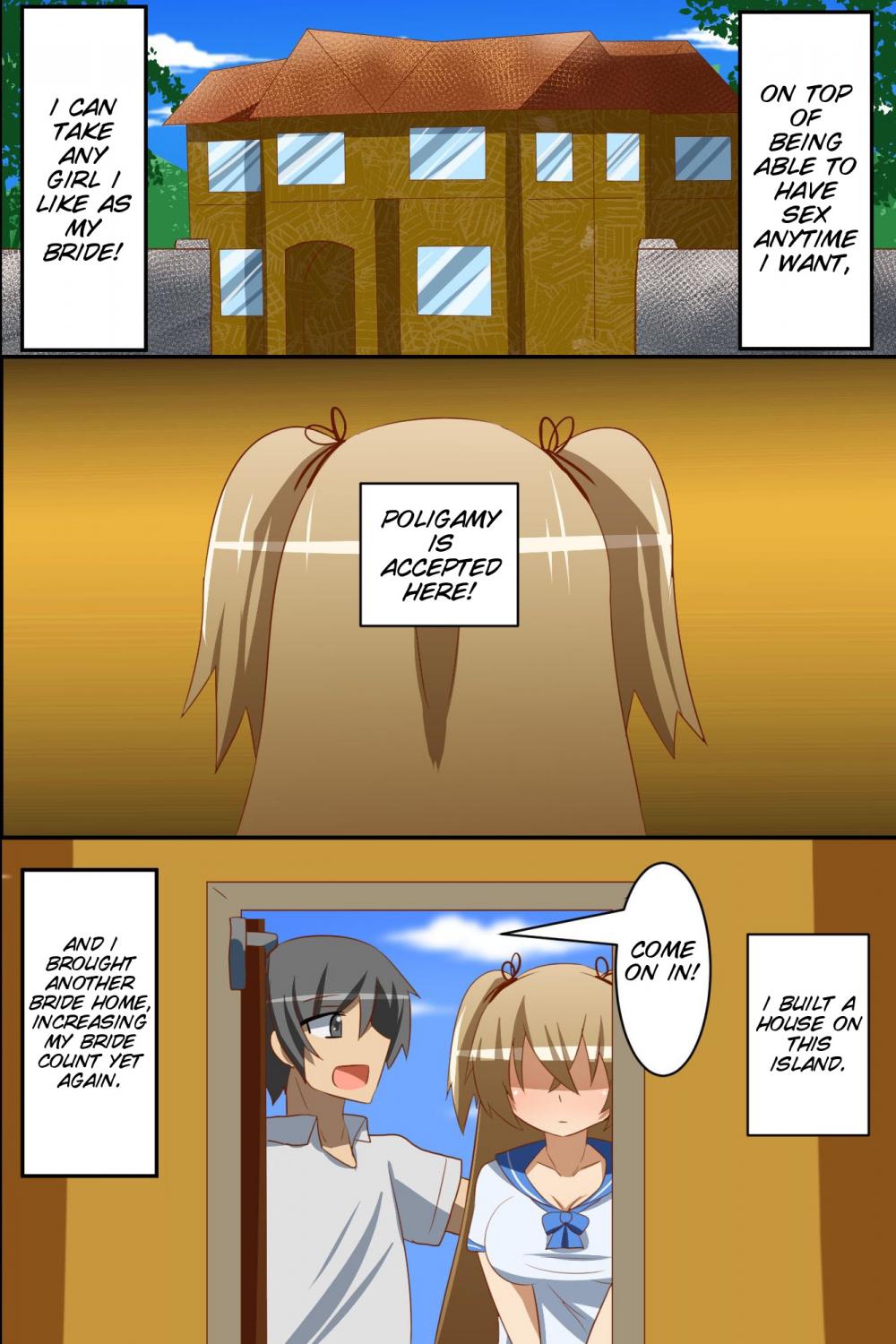 Hentai Manga Comic-I Washed-Up on a Island Full of Women and Now Have a Harem-Read-24